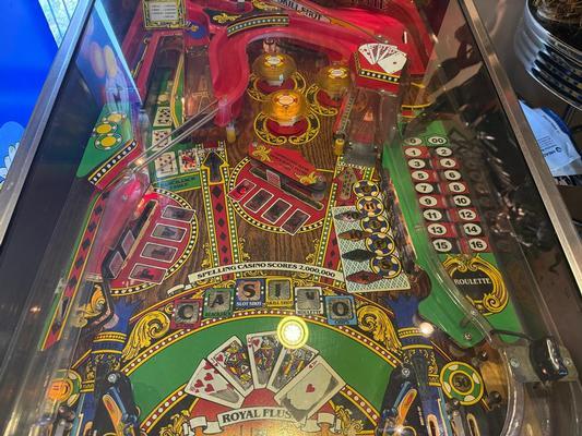 1990 Williams Riverboat Pinball Machine Image