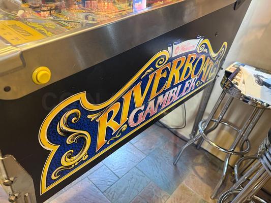 1990 Williams Riverboat Pinball Machine Image