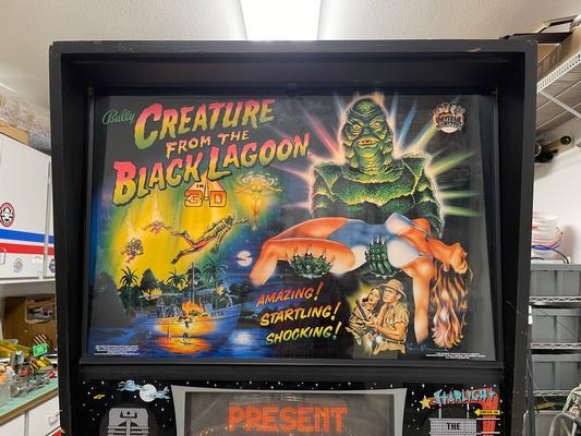 1992 Bally Creature from the Black Lagoon Pinball Machine Image