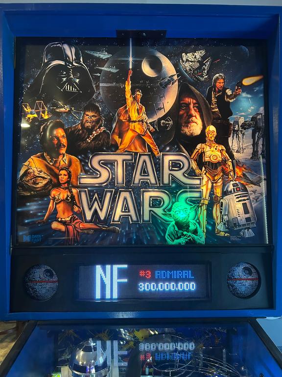 1992 Data East Star Wars Pinball Machine
