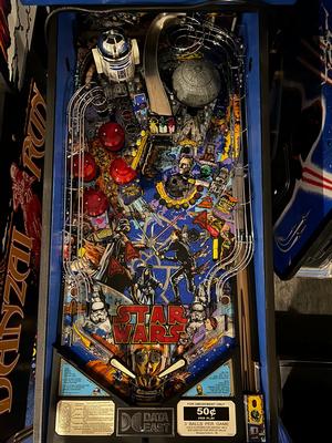 1992 Data East Star Wars Pinball Machine Image