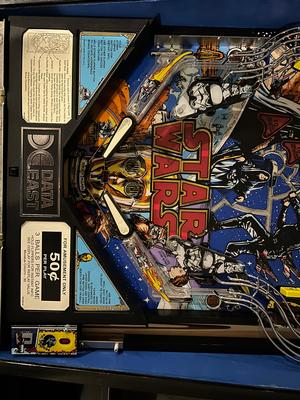 1992 Data East Star Wars Pinball Machine Image