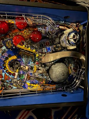 1992 Data East Star Wars Pinball Machine Image