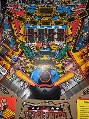 1993 Bally Judge Dredd Pinball Machine Image