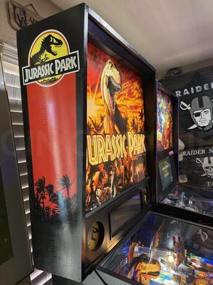 1993 Data East Jurassic Park Pinball Machine Image