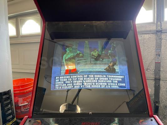 1993 Midway Mortal Kombat II Upright Arcade Machine Image