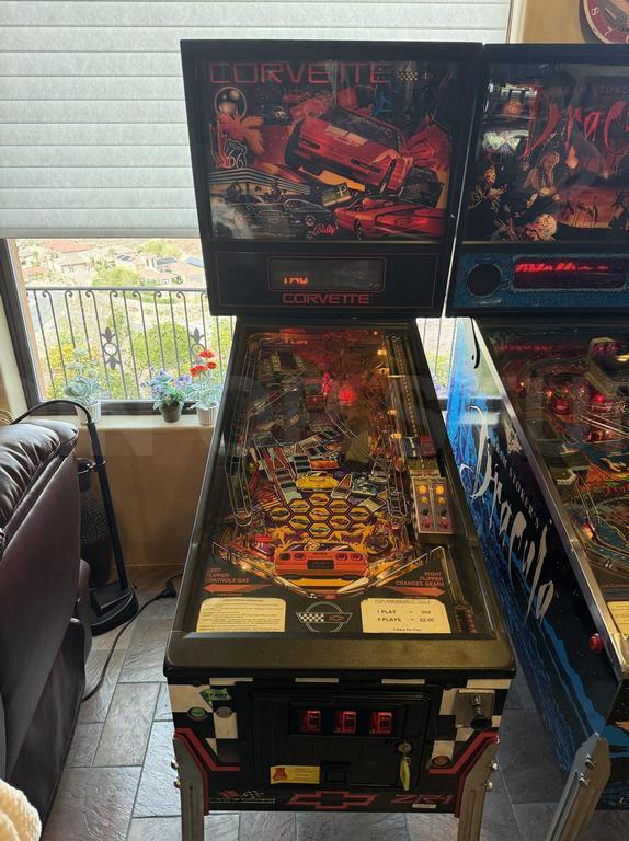 1994 Bally Corvette Pinball Machine