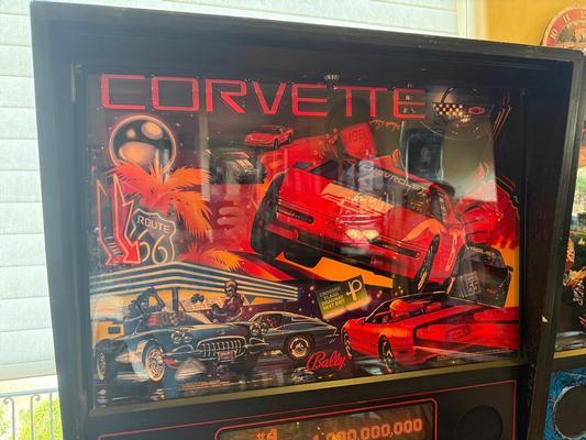 1994 Bally Corvette Pinball Machine Image