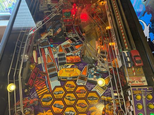 1994 Bally Corvette Pinball Machine Image