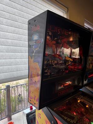 1994 Bally Corvette Pinball Machine Image