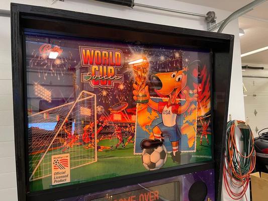 1994 Bally World Cup Soccer Pinball Machine Image
