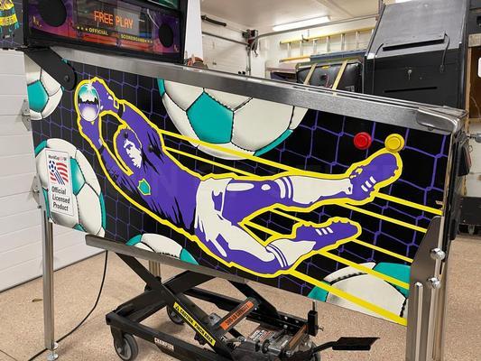 1994 Bally World Cup Soccer Pinball Machine Image