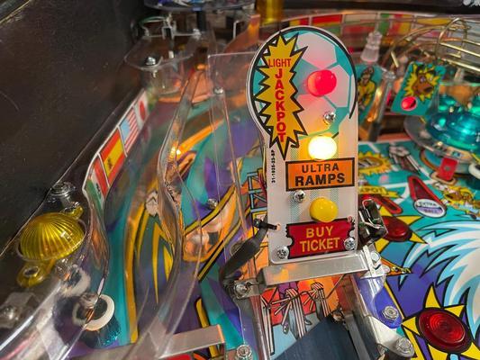 1994 Bally World Cup Soccer Pinball Machine Image