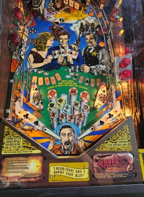 1994 Data East Maverick Pinball Machine Image