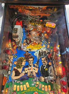 1994 Data East Maverick Pinball Machine Image
