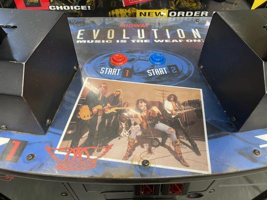 1994 Midway Revolution X - Aerosmith Upright Arcade Machine Image