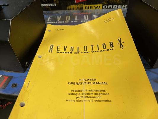 1994 Midway Revolution X - Aerosmith Upright Arcade Machine Image