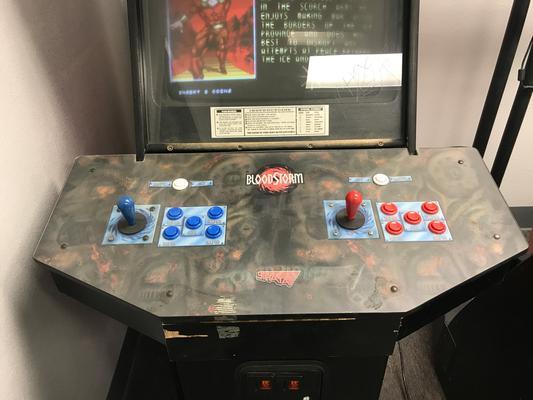 1994 Strata BloodStorm Upright Arcade Machine Image