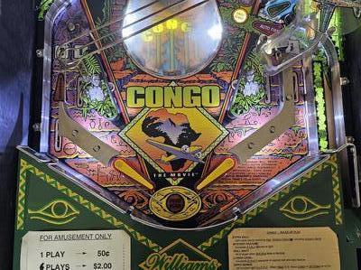 1995 Williams Congo Pinball Machine Image