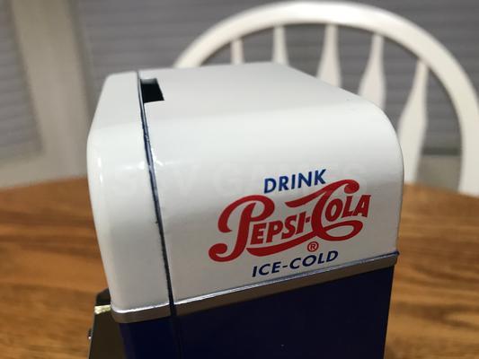 1997 Pepsi-Cola Bank Vending Machine with Box Image