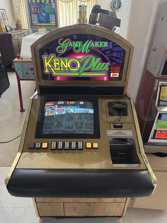 1999 Bally Game Maker Keno Plus Slant Top Machine