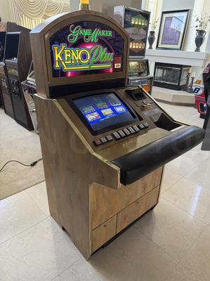 1999 Bally Game Maker Keno Plus Slant Top Machine Image