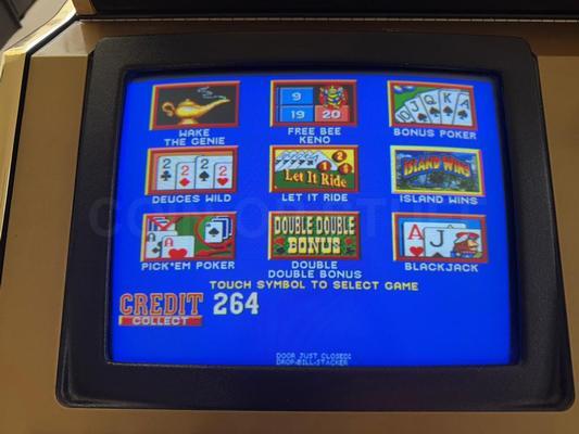 1999 Bally Game Maker Keno Plus Slant Top Machine Image