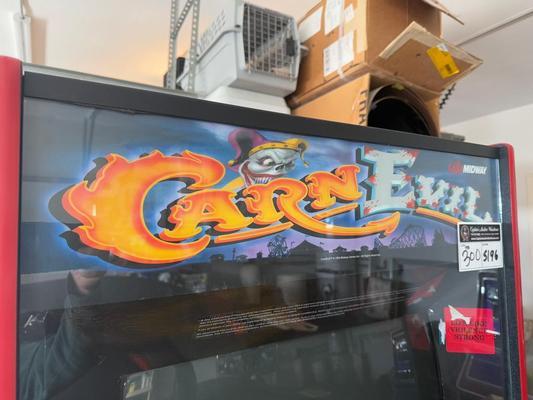 1999 Midway Carnevil Upright Arcade Machine Image