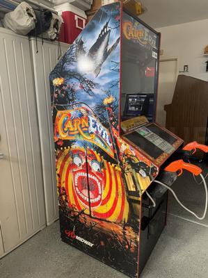 1999 Midway Carnevil Upright Arcade Machine Image