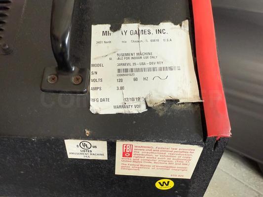 1999 Midway Carnevil Upright Arcade Machine Image