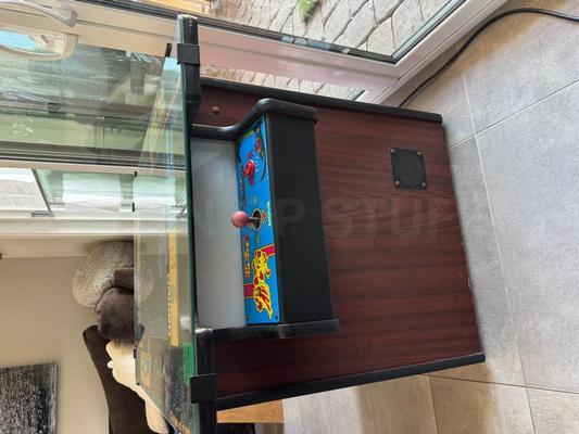 2000 Namco Ms. Pac-Man/Galaga - Class Of 1981 Cocktail Arcade Machine Image