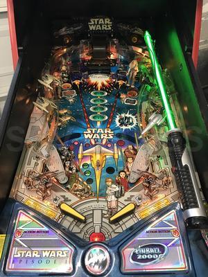 2000 Williams Star Wars Episode 1 Pinball Machine Image