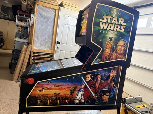 2000 Williams Star Wars Episode 1 Pinball Machine Image