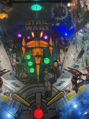 2000 Williams Star Wars Episode 1 Pinball Machine Image