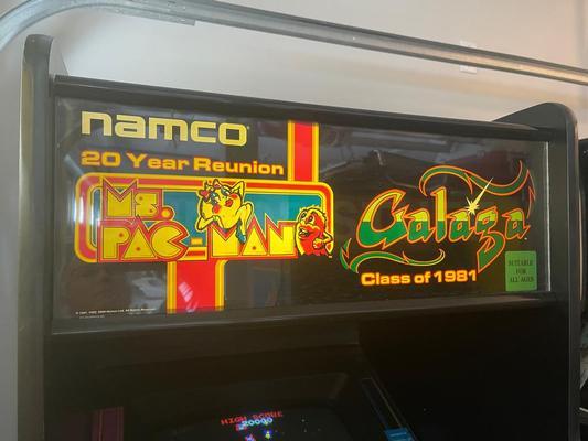 2002 Namco Ms. Pac-Man/Galaga - Class Of 1981 Upright Arcade Machine Image