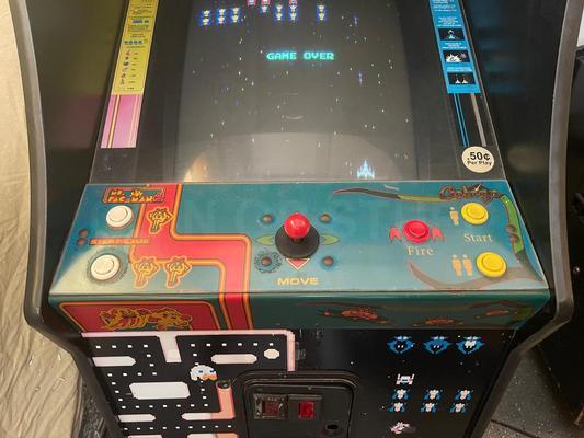 2002 Namco Ms. Pac-Man/Galaga - Class Of 1981 Upright Arcade Machine Image