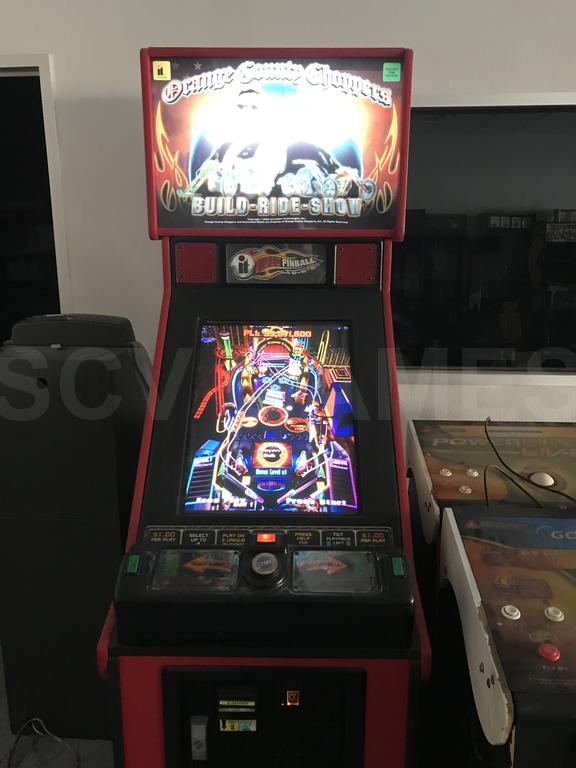 2005 IT Orange County Choppers Digital Pinball Machine