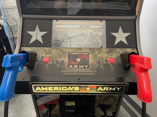 2007 Global VR America's Army Upright Arcade Machine Image
