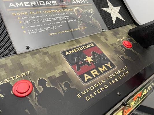 2007 Global VR America's Army Upright Arcade Machine Image