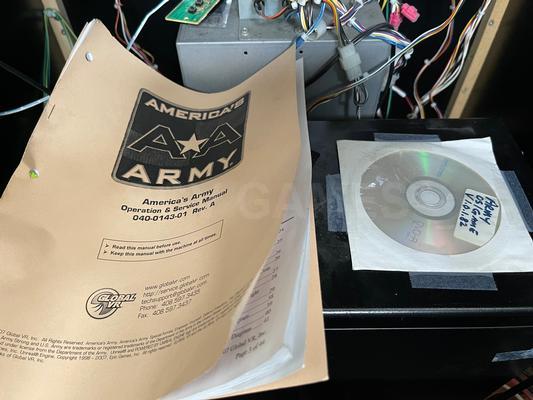 2007 Global VR America's Army Upright Arcade Machine Image