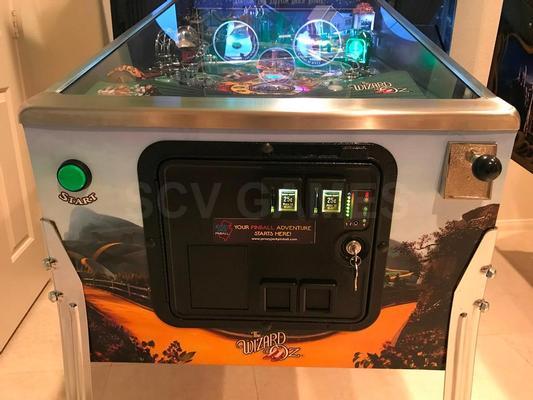 2013 Jersey Jack Wizard of Oz Pinball Machine Image