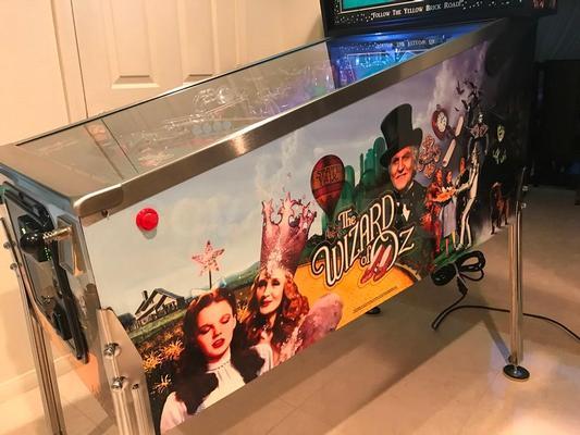 2013 Jersey Jack Wizard of Oz Pinball Machine Image