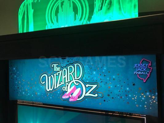 2013 Jersey Jack Wizard of Oz Pinball Machine Image