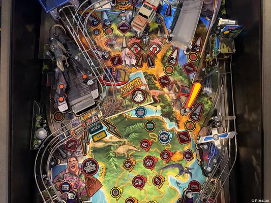 2019 Stern Jurassic Park (Premium) Pinball Machine Image
