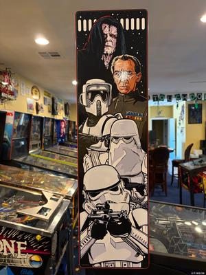 2019 Stern Star Wars Comic Art (Premium) Pinball Machine Image