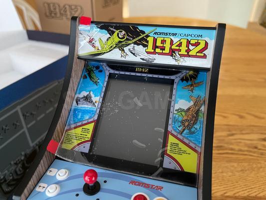 2021 1942 by RepliCade 12 inch Upright Arcade Machine Image