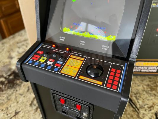 2022 Missile Command by RepliCade 1/6th Scale Upright Arcade Machine Image