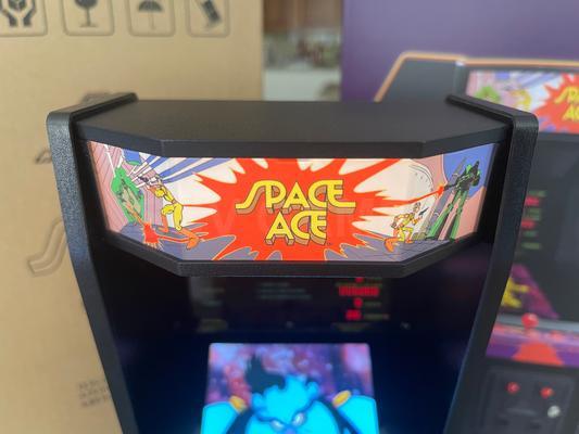 2023 Space Ace 1/6th Scale Upright Arcade Machine by RepliCade Image