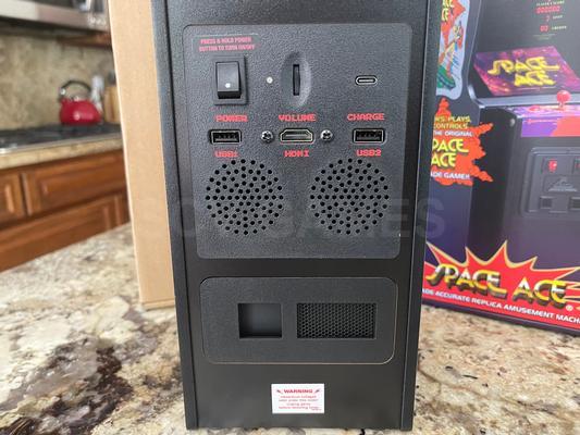 2023 Space Ace 1/6th Scale Upright Arcade Machine by RepliCade Image