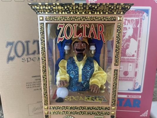 2023 Zoltar 1/6th Scale Fortune Teller Machine by New Wave Toys Image